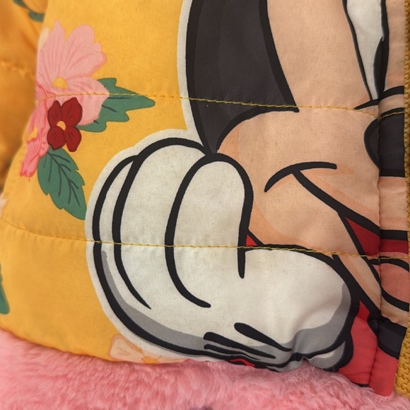 DISNEY Minnie Mouse Hooded Jacket Reversible Size 2T - Picture 7 of 7